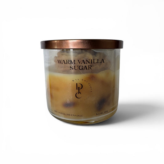 Warm Vanilla Sugar Soy Wickless Candle